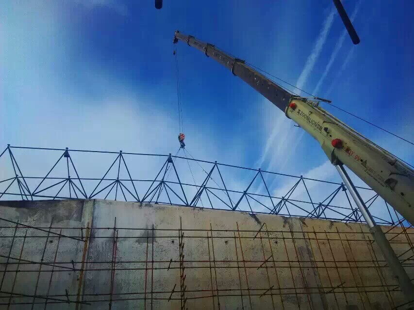 琼海食堂网架结构工程